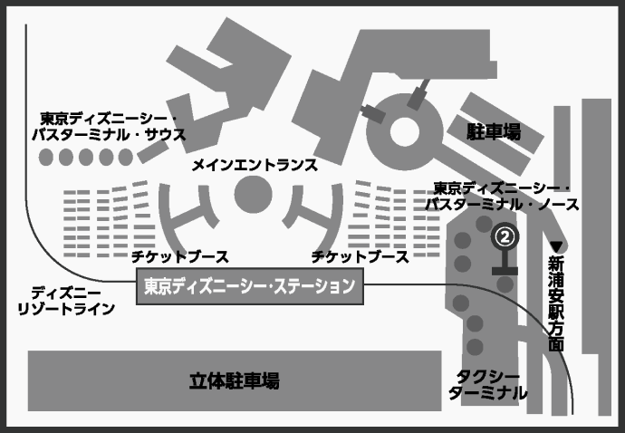 東京ディズニーシー&reg;バス停留所